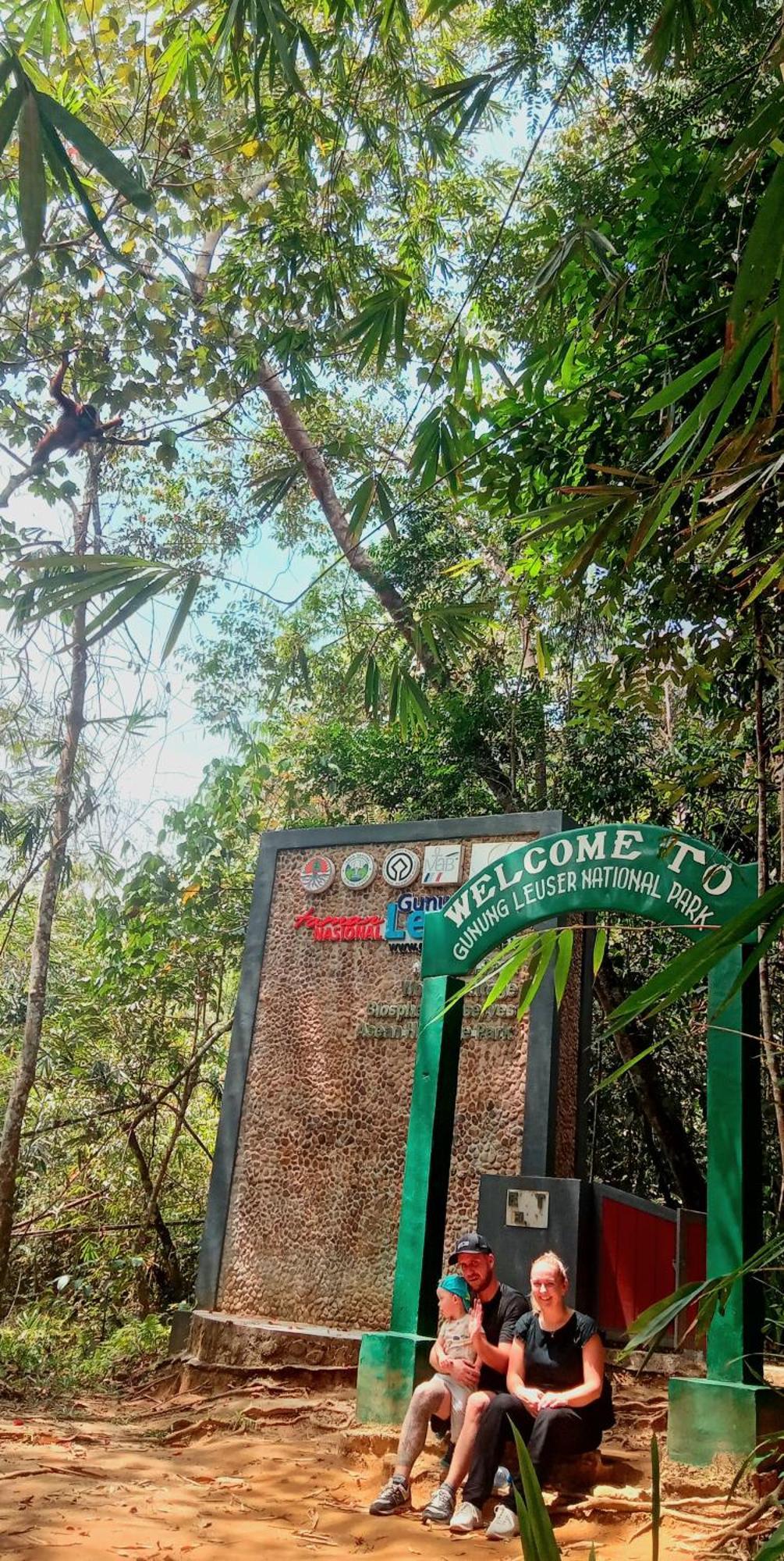 Eco Trekking Lodge, Bar & Jungle Tour'S Bukit Lawang Eksteriør billede